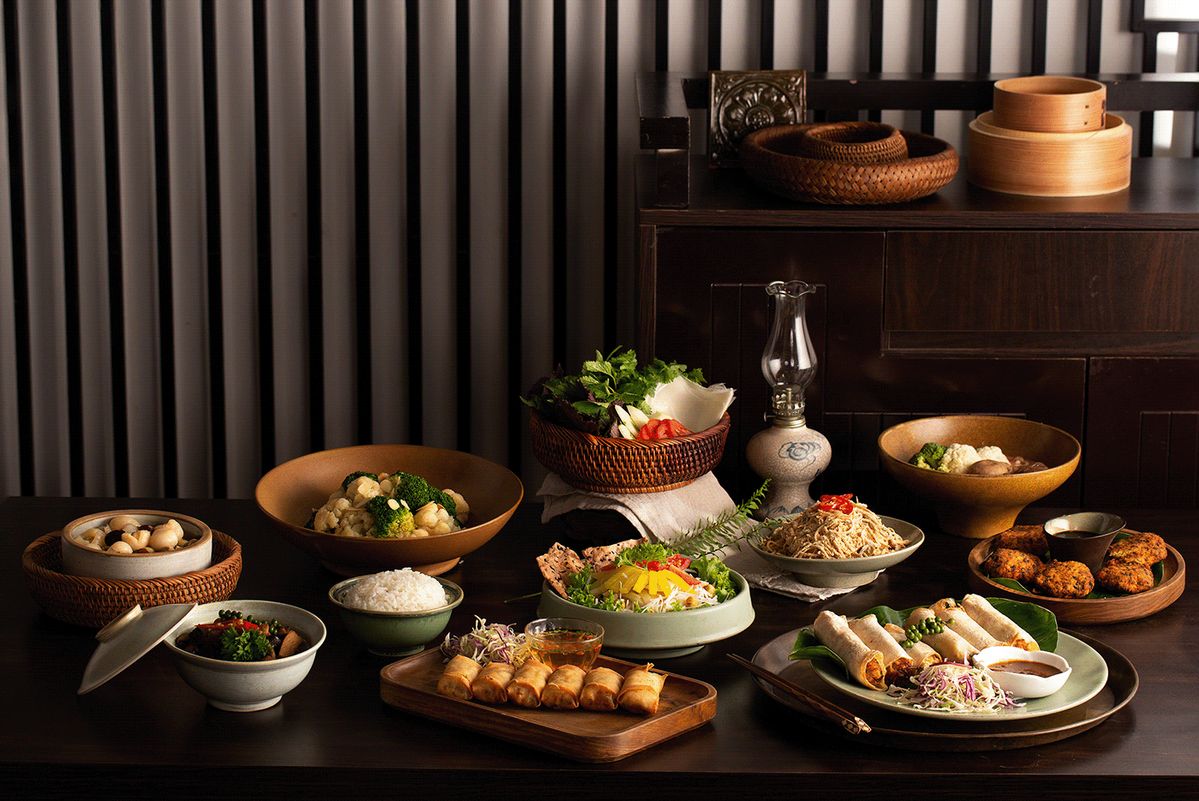 Ảnh minh hoạ: Set menu tiệc cưới chay - tốt cho sức khoẻ